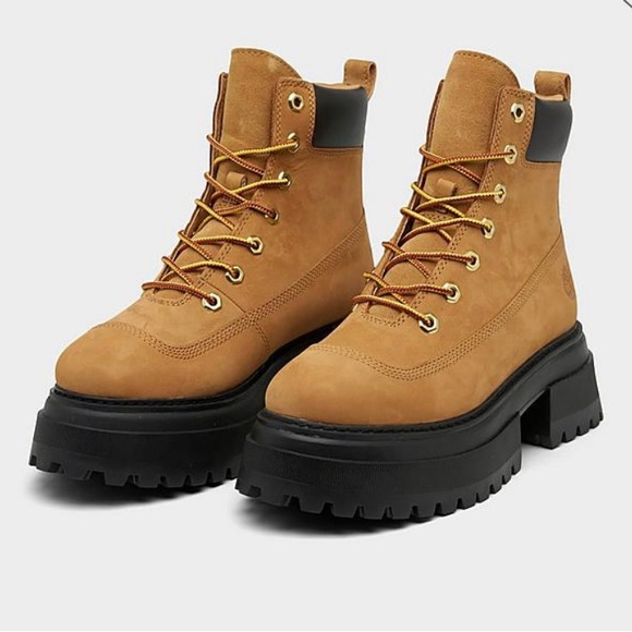 NEW Timberland Sky Womens Platform Hiking Boots - Picture 3 of 3